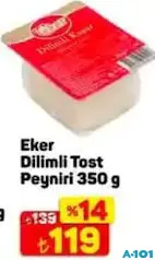 EKER DİLİMLİ TOST PEYNİRİ 350 G